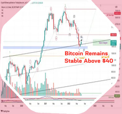 Bitcoin price struggles above $45000 following plunge